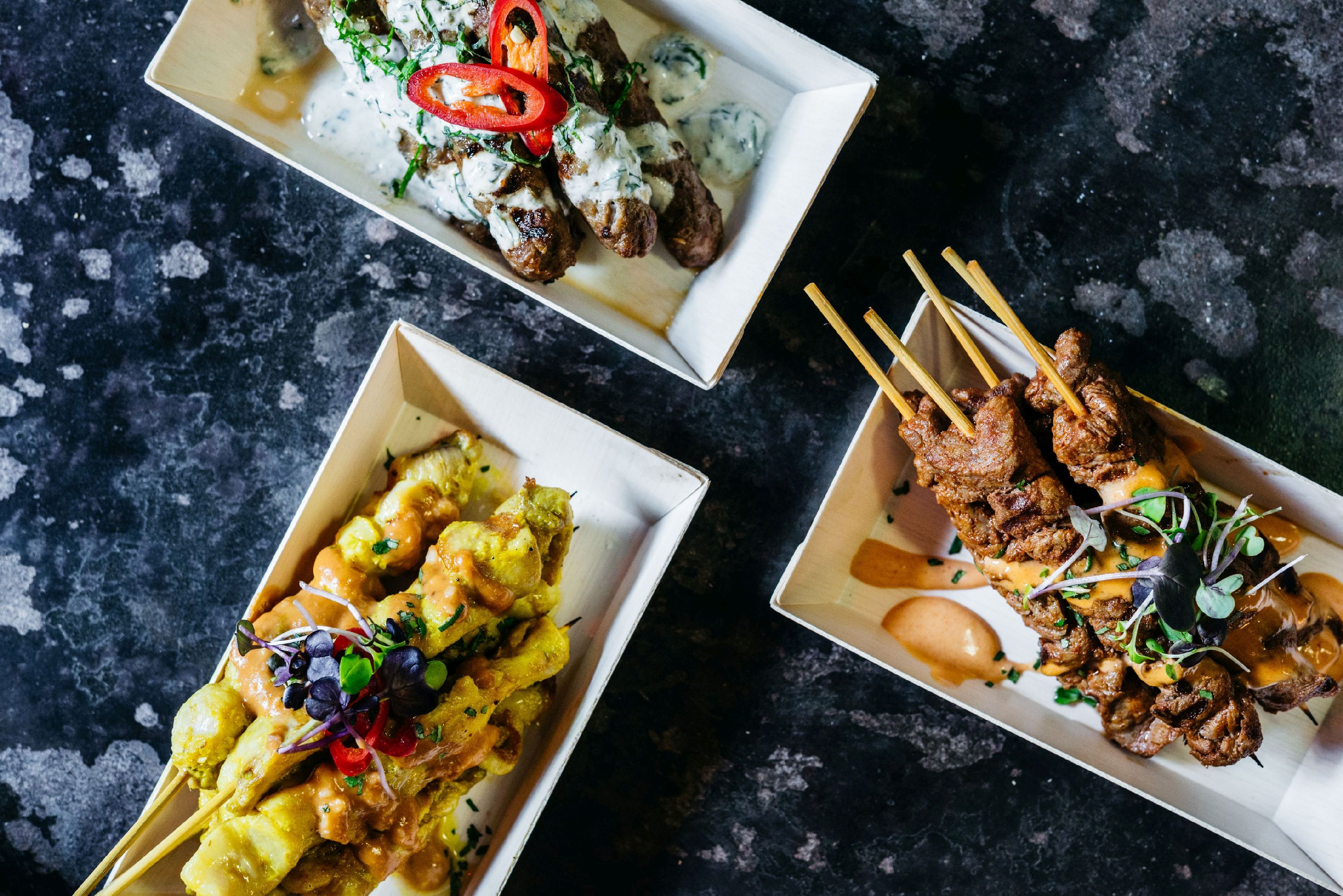 Underpass 7 street-eat skewers