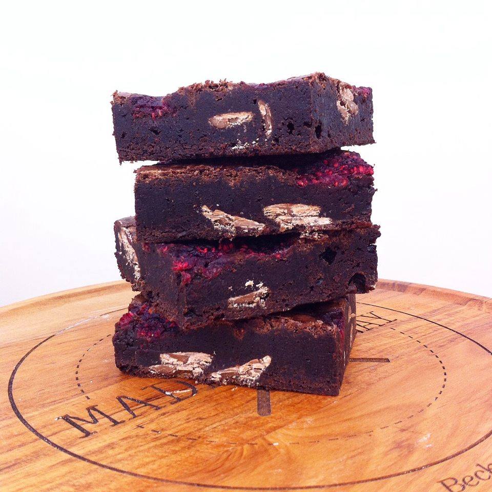 Raspberry Brownie