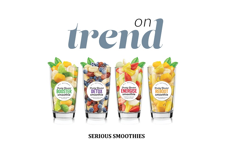 Serious Smoothies pre-portioned smoothie packs