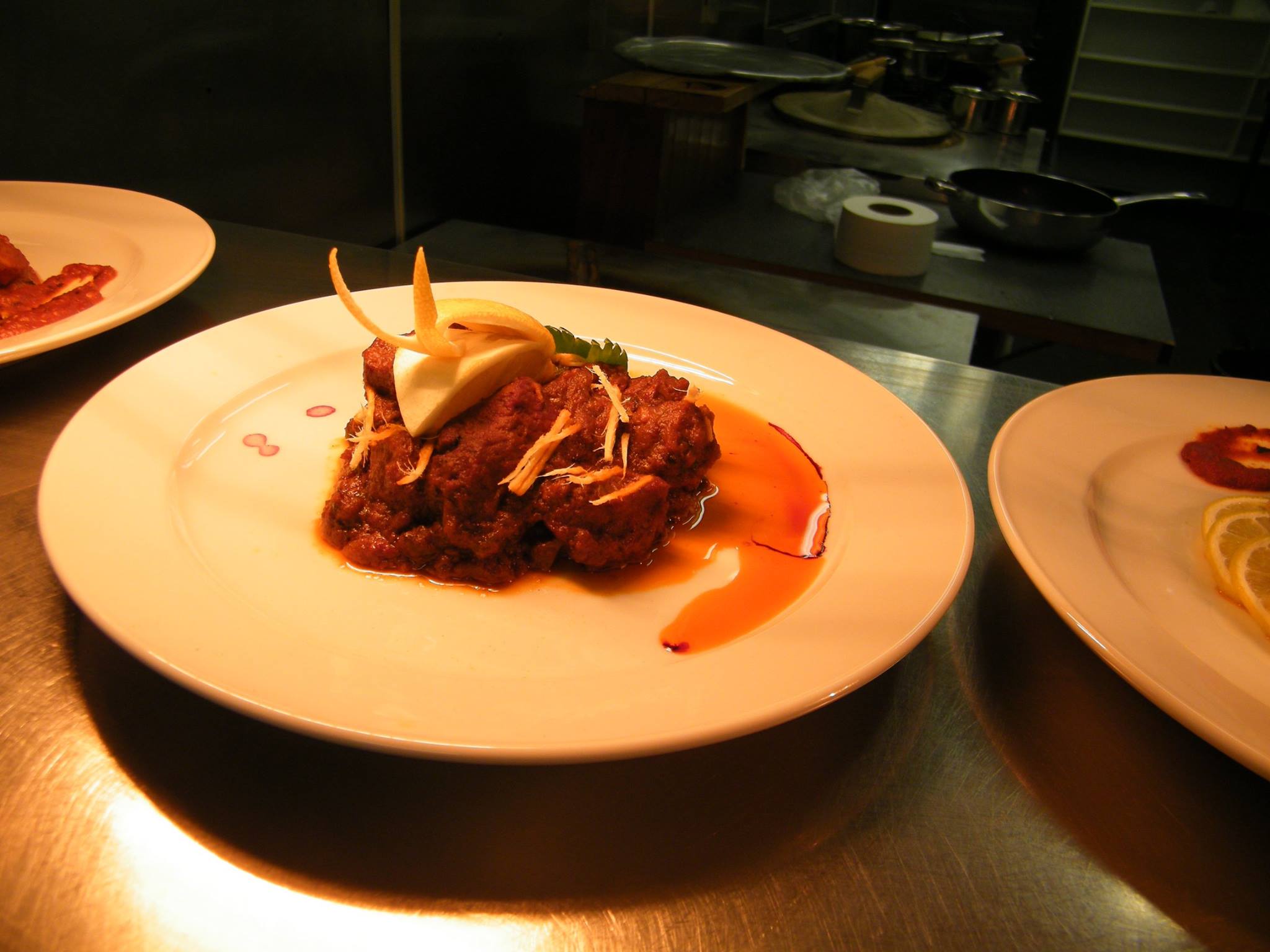 A Bangladeshi dish at Nobanno restaurant in Christchurch