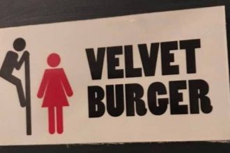 RESTAURANT SIGN TRIGGERS TRAUMA