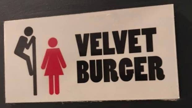 RESTAURANT SIGN TRIGGERS TRAUMA