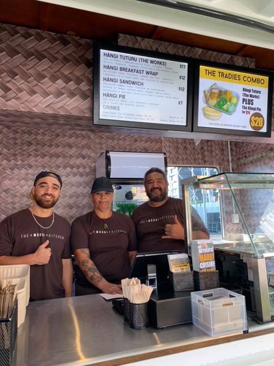 The Maori Kitchen staff