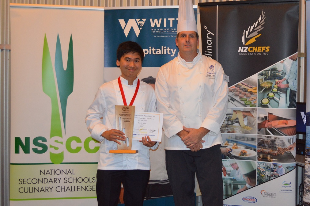 Jamie Ung Taranaki Regional Winner