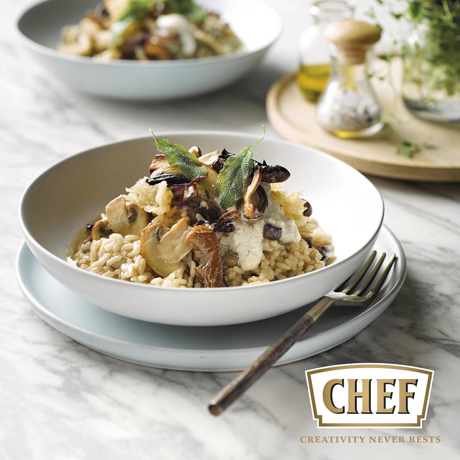 Vegan Mushroom Risotto