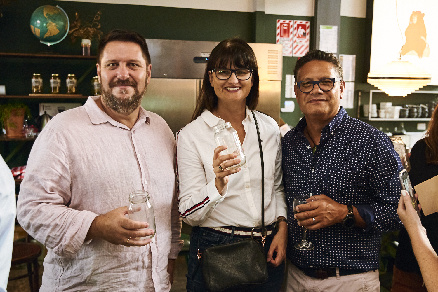 Chris Telford, Kym & Paul Samuels credit IVDM Photography