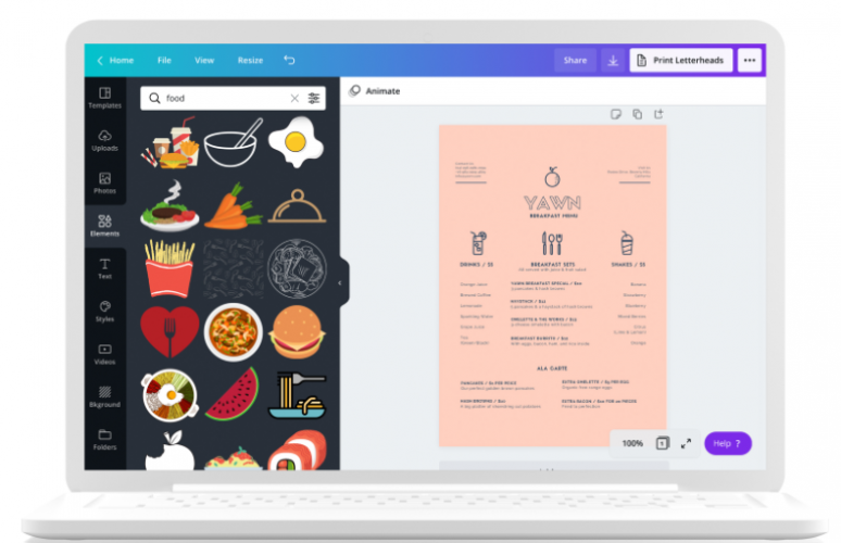 An Easy Way to Create Menu Magic - Restaurant & Café