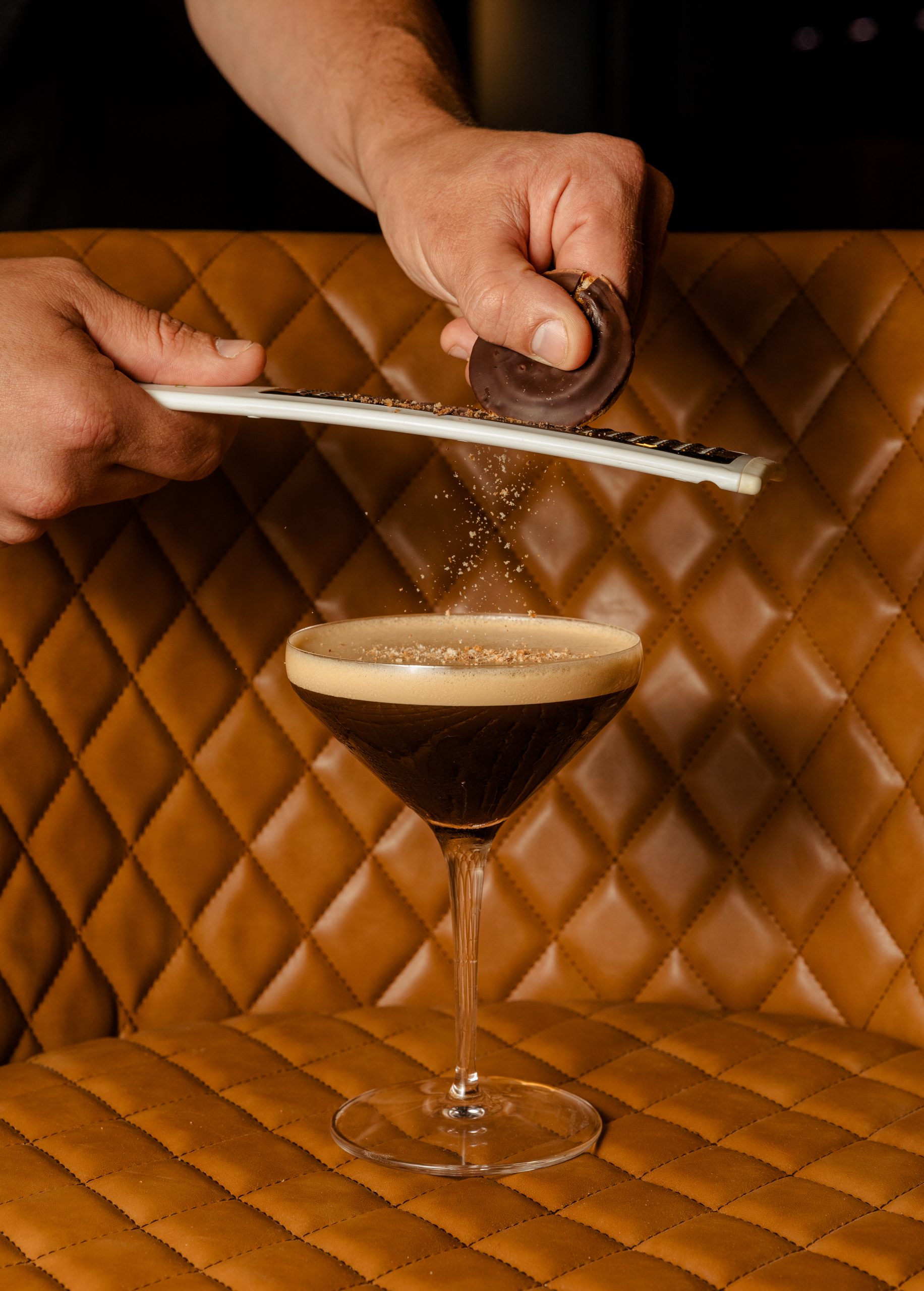 Jaffa Martini with Jaffa Cake