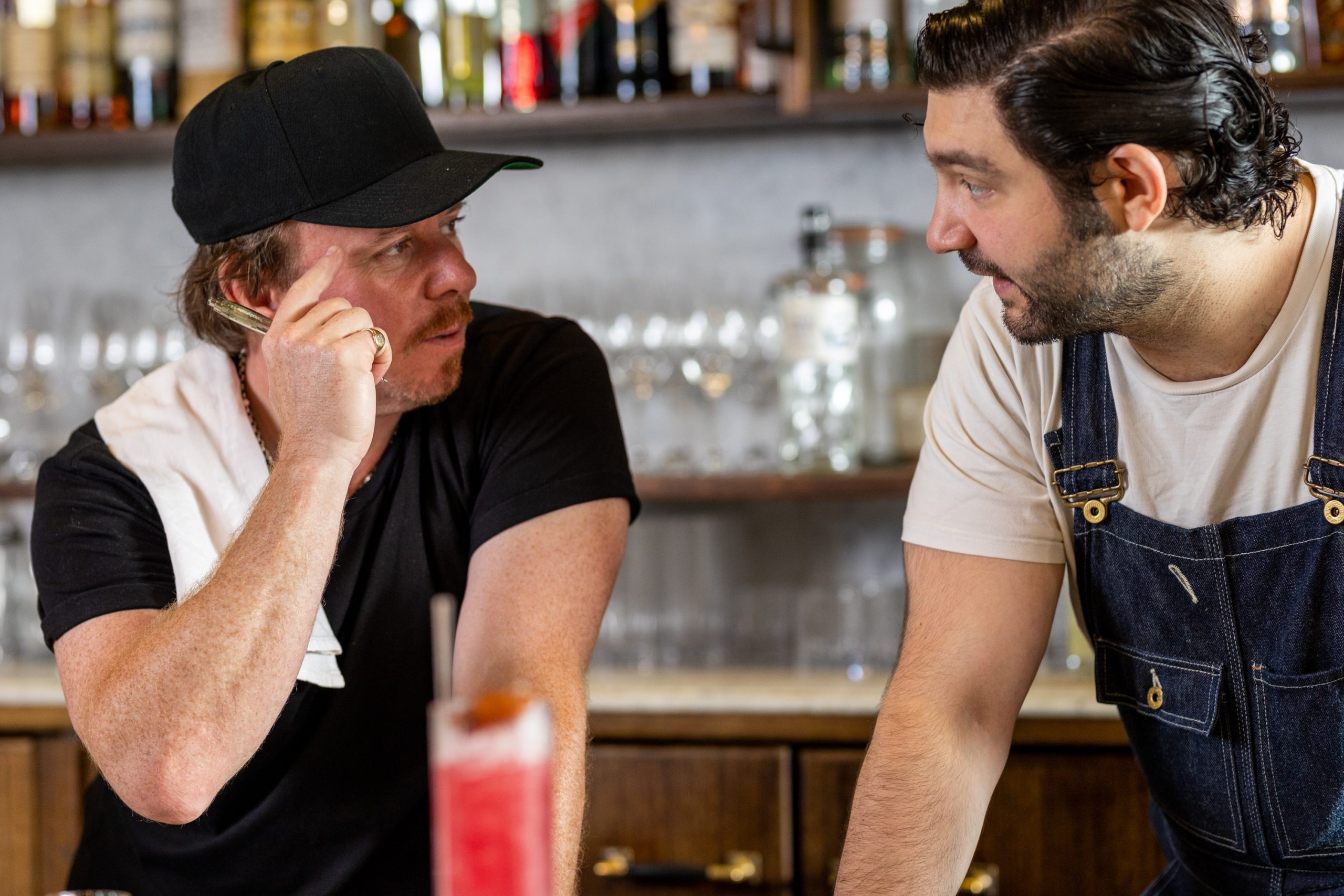 Judges Mike Bennie and Michael Nicolian 