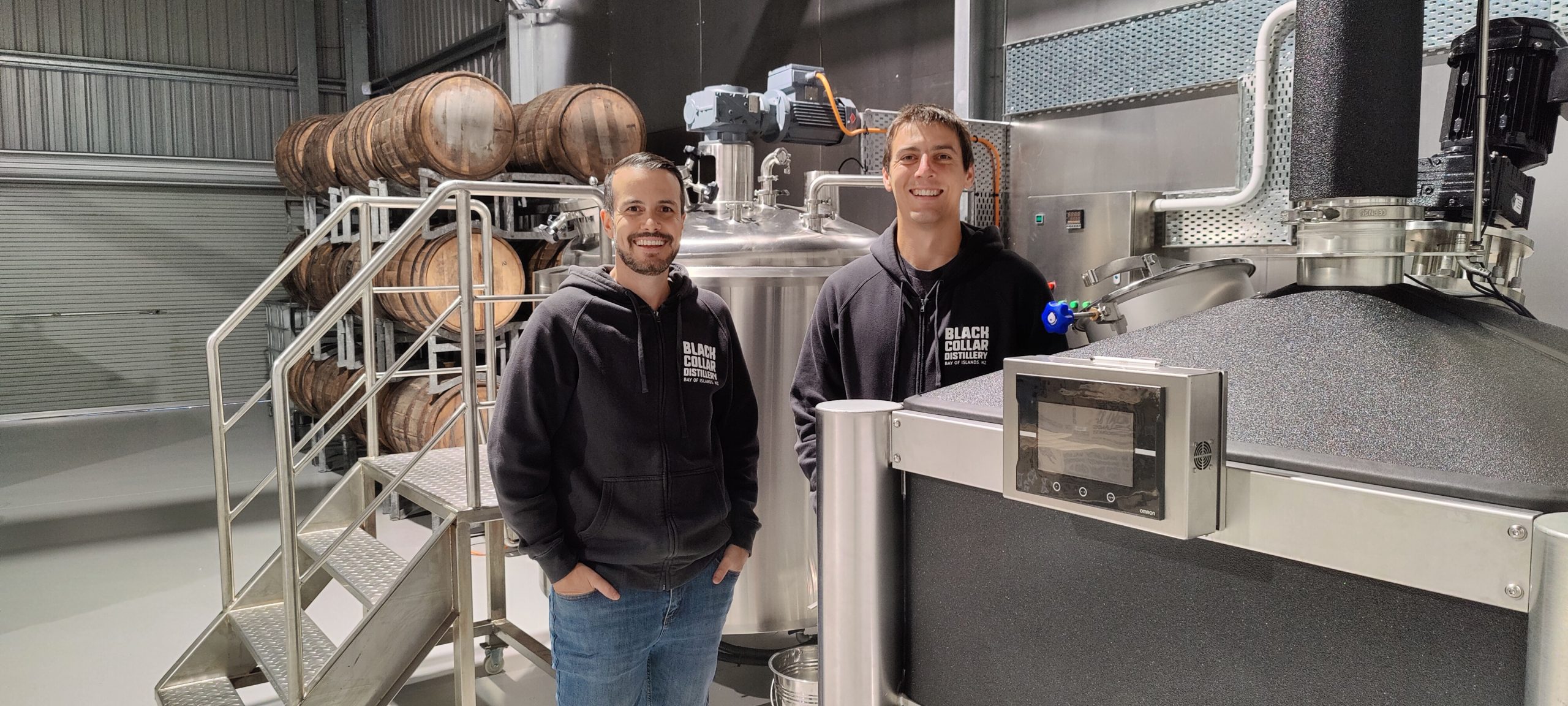 Jonathan Mclean & Jamie Chisnall - Owners - Black Collar Distillery