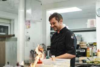 Josh Cronin, Chef at Pio Pio restaurant