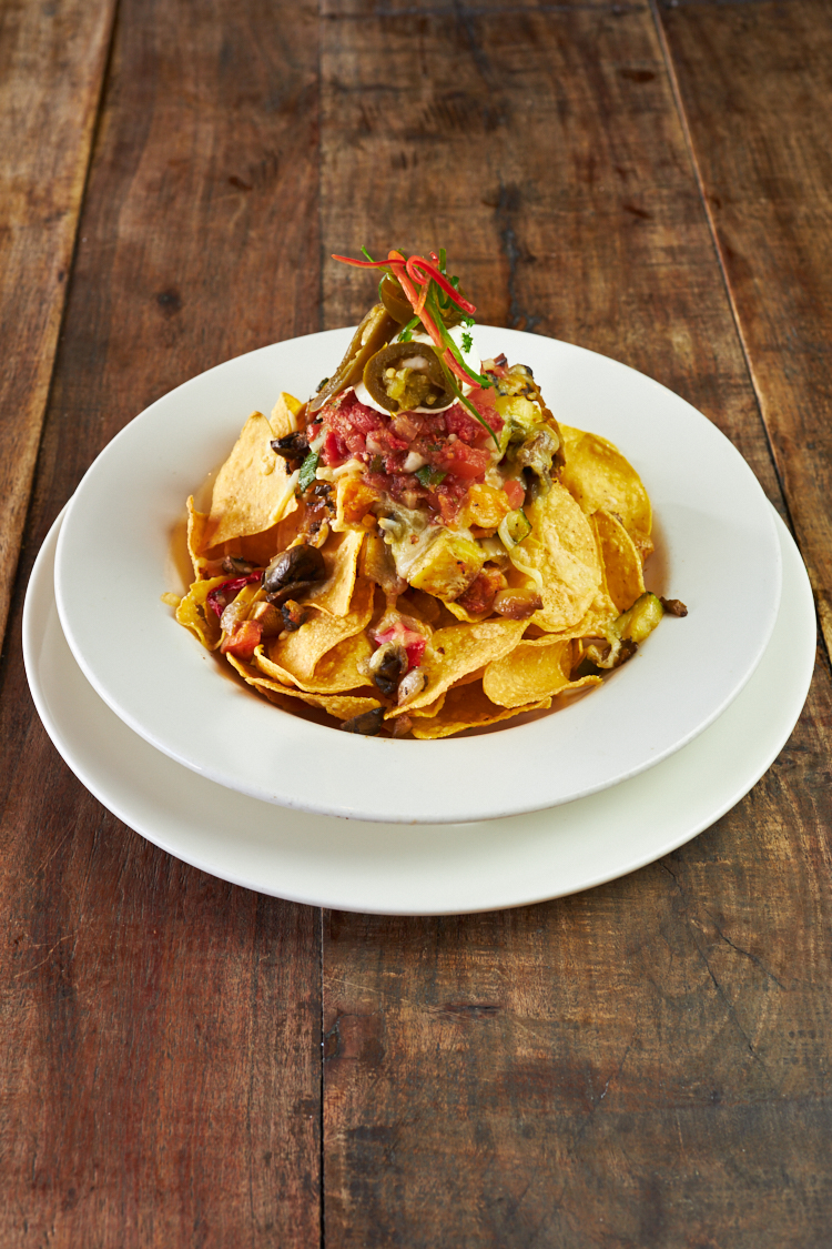 Lone Star's all-new Vegan Menu - Midnight Nachos