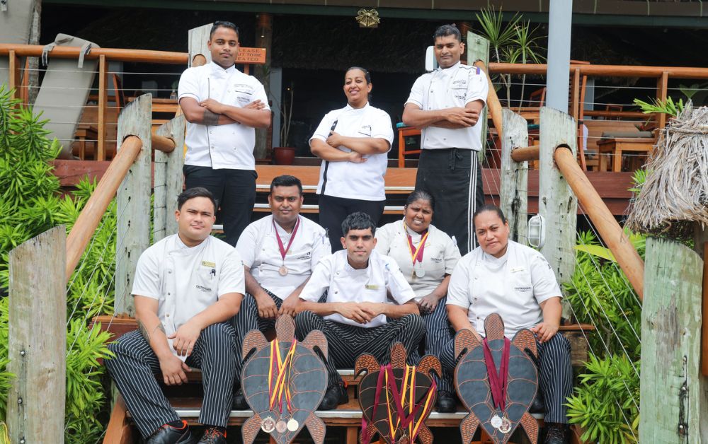 people sitting for a photo