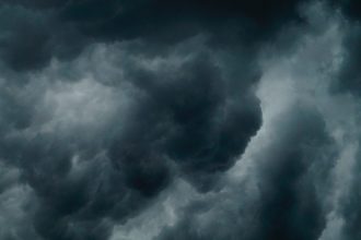 stormy dark clouds