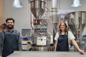 prefab coffee roaster