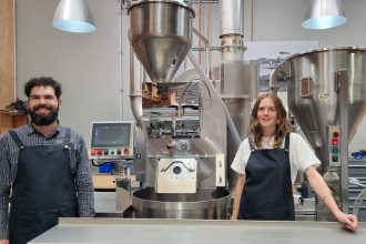 prefab coffee roaster