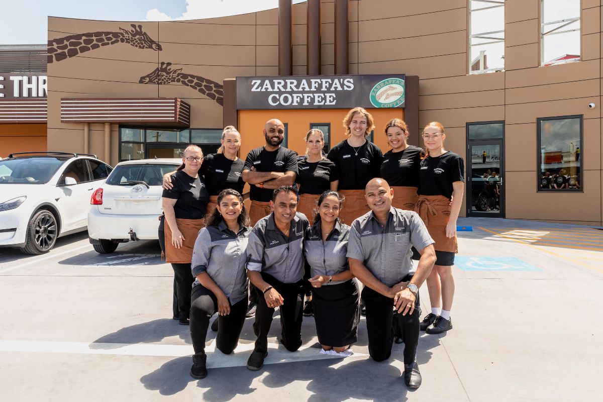 Zarraffa Driving on Thru