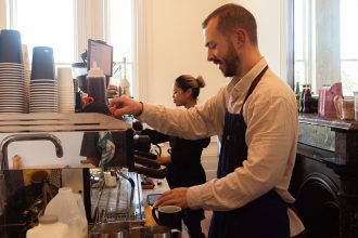 Michael Pickering has been working as the head barista at Hill House Cafe in Auckland’s Hillsborough suburb.