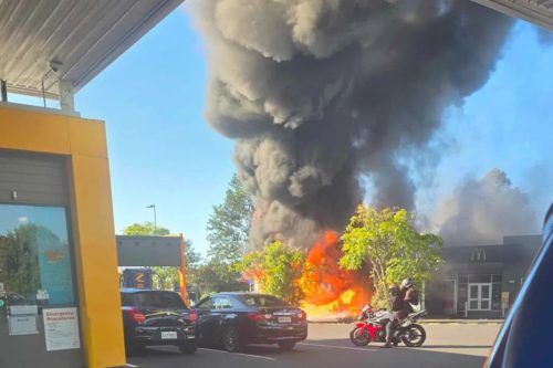 McDonald's Pakuranga Fire