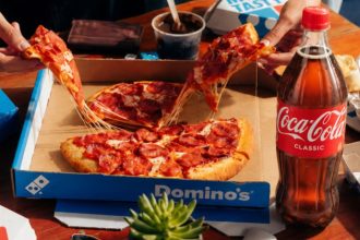 Domino's x Coke