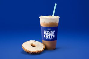 First-Ever Philadelphia Everything Bagel Latte