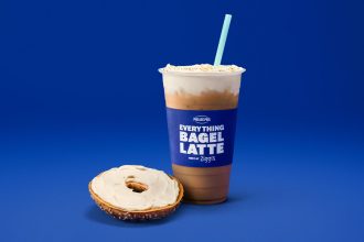 First-Ever Philadelphia Everything Bagel Latte