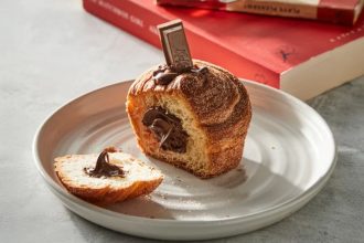 Bakers Delight x KitKat Limited-Time Cruffin
