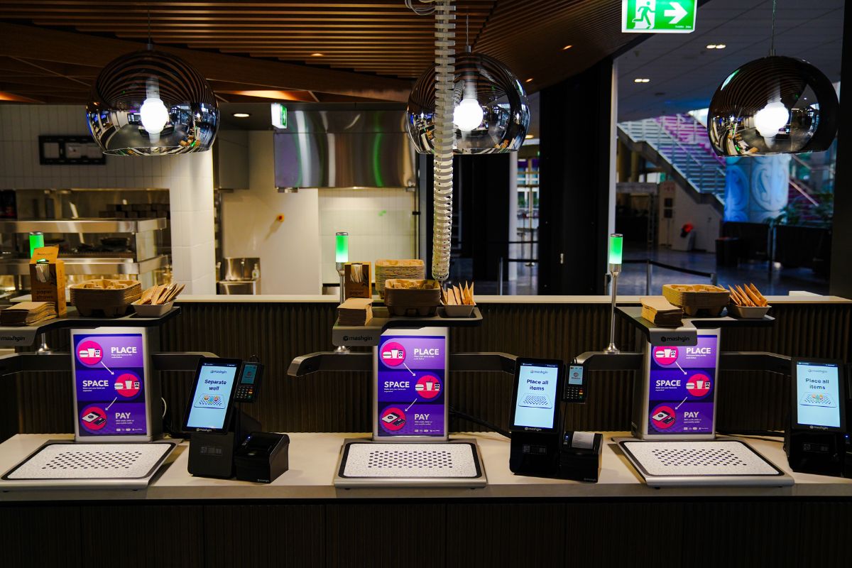 Faster Checkout Tech At Spark Arena